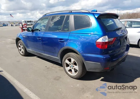 2008 BMW X3 3.0Si from USA, damaged, VIN WBXPC93478WJ22794
